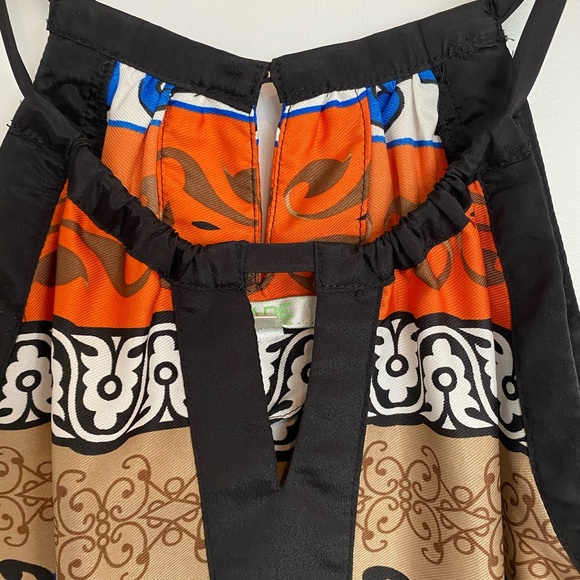 Jade multicolor sleeveless halter-neck tunic, size M - Picture 8 of 11